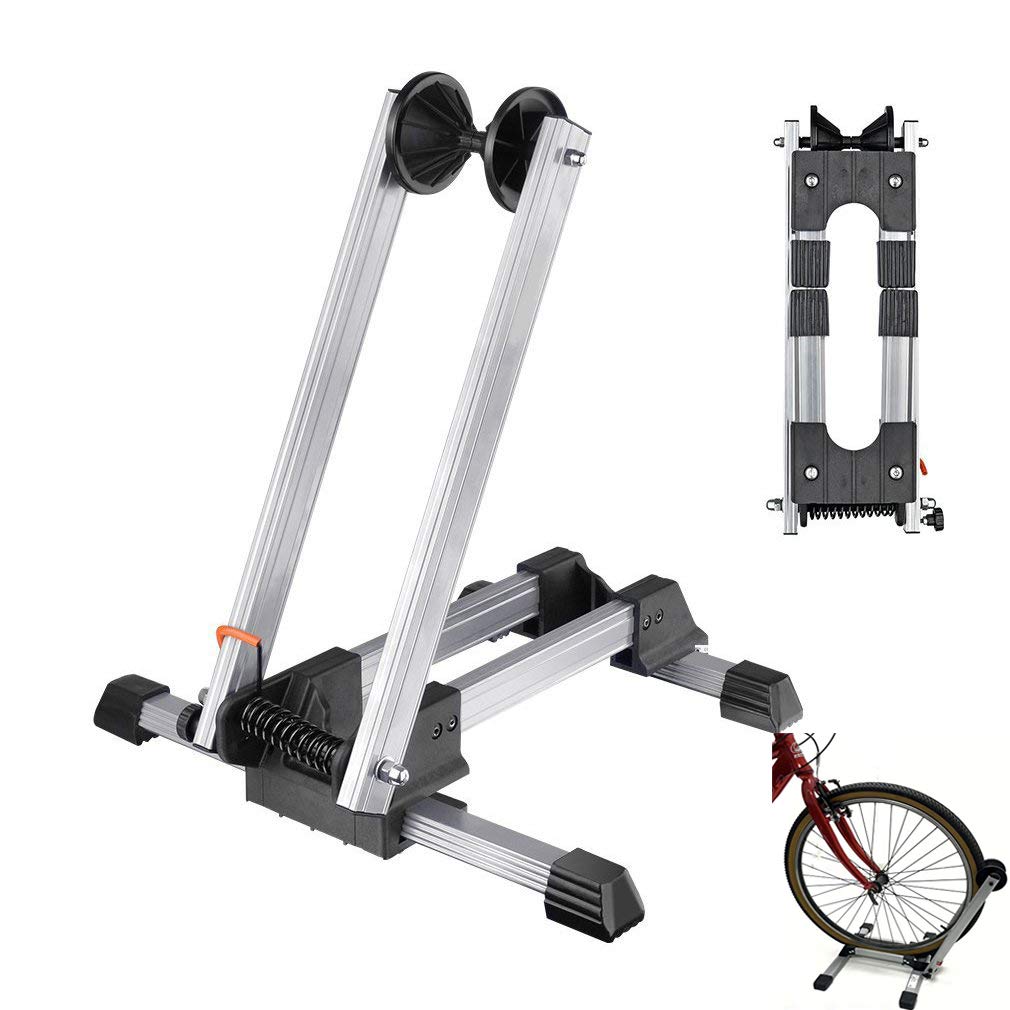 Clothink Bicycle Floor Wheel Stand Holder