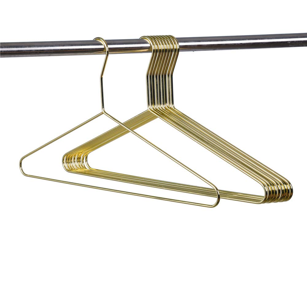 Gold Modern Extra Heavy Duty Metal Hangers