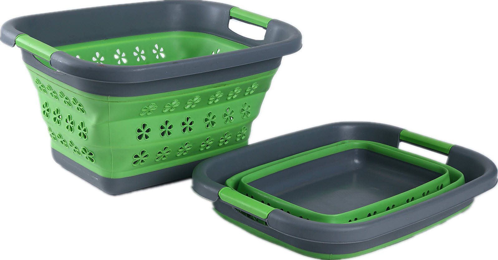 Roaming Cooking Collapsible Plastic Laundry Basket