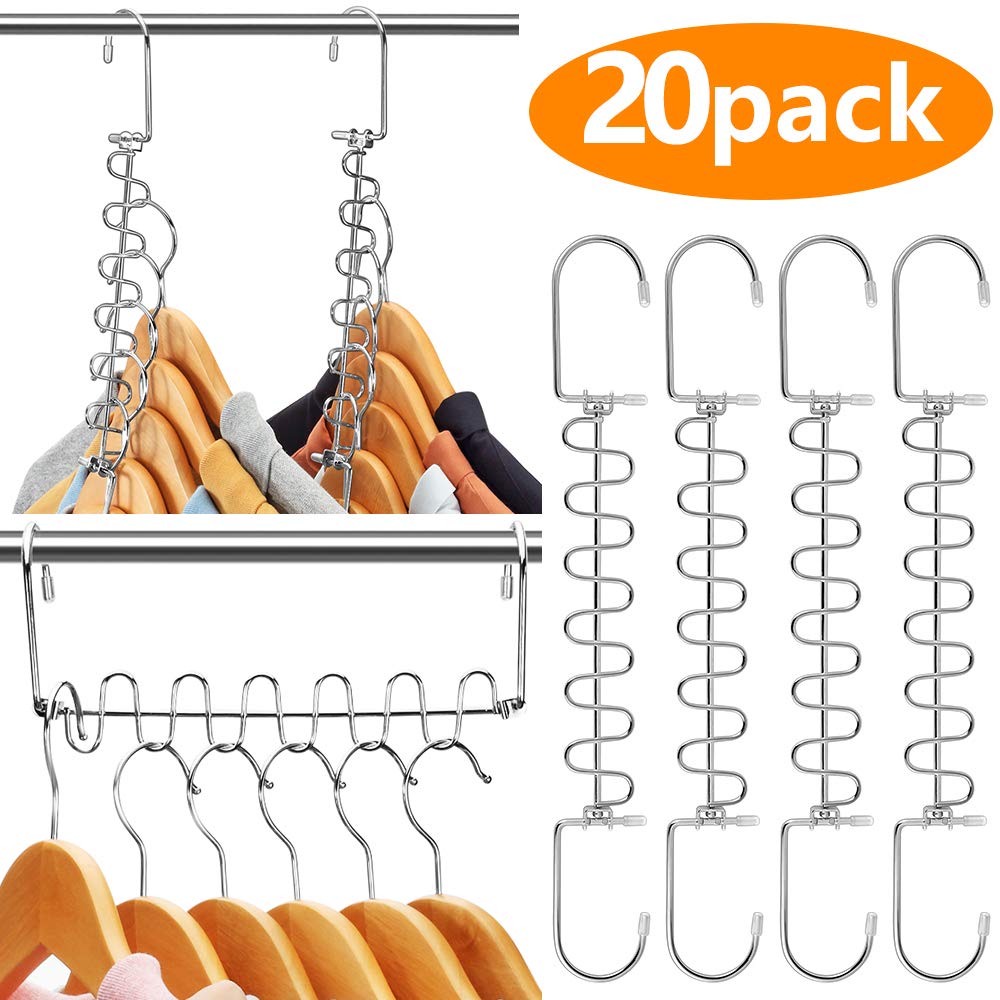 AMKUFO 20 Pack, Space Saving Hangers