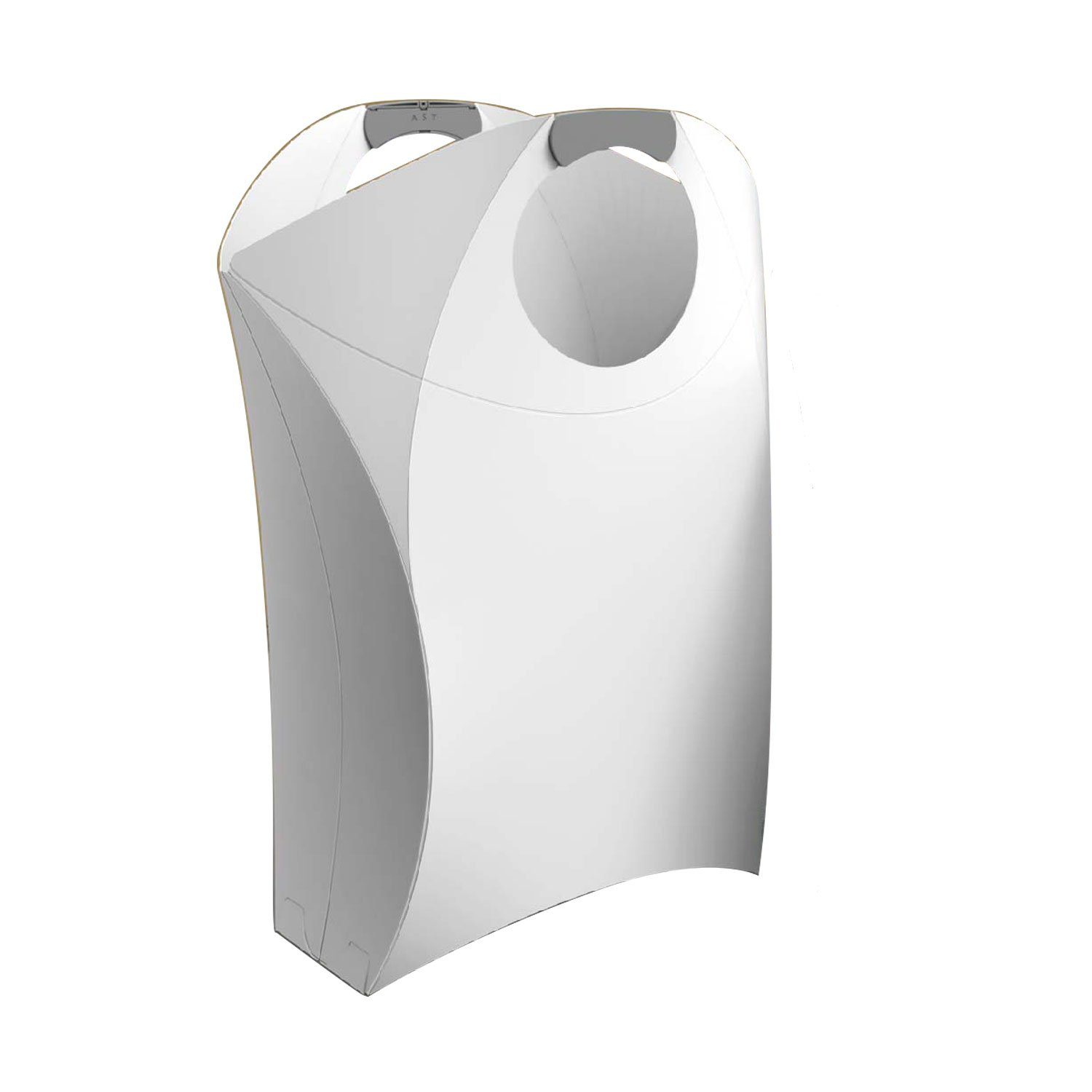 Laundry Hamper Origami Bag (WHITE)