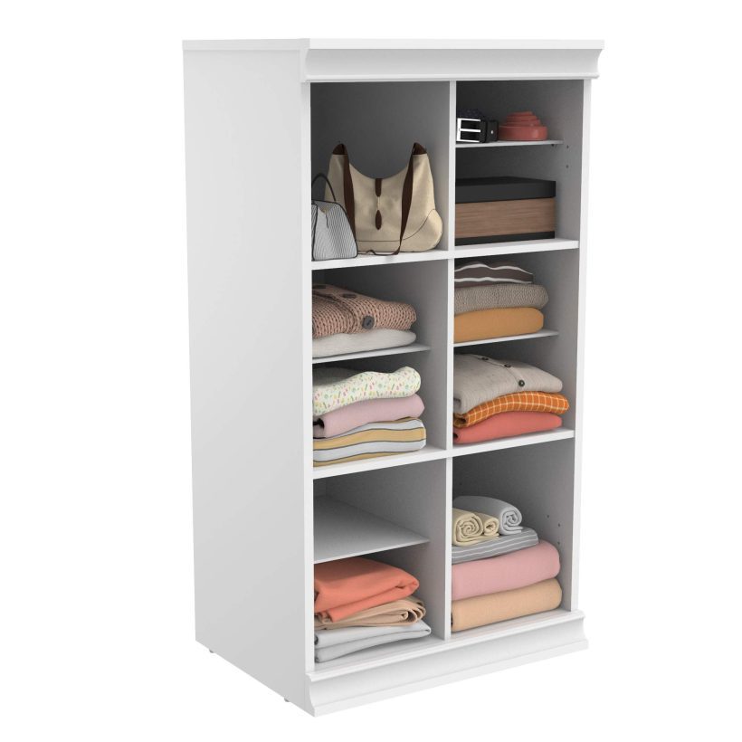ClosetMaid Modular Closet Storage Stackable Shelf Unit