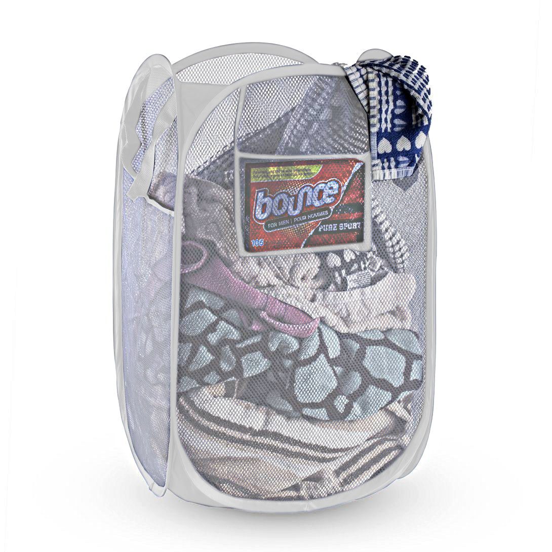 NYHI Mesh Pop-Up Foldable Laundry Hamper