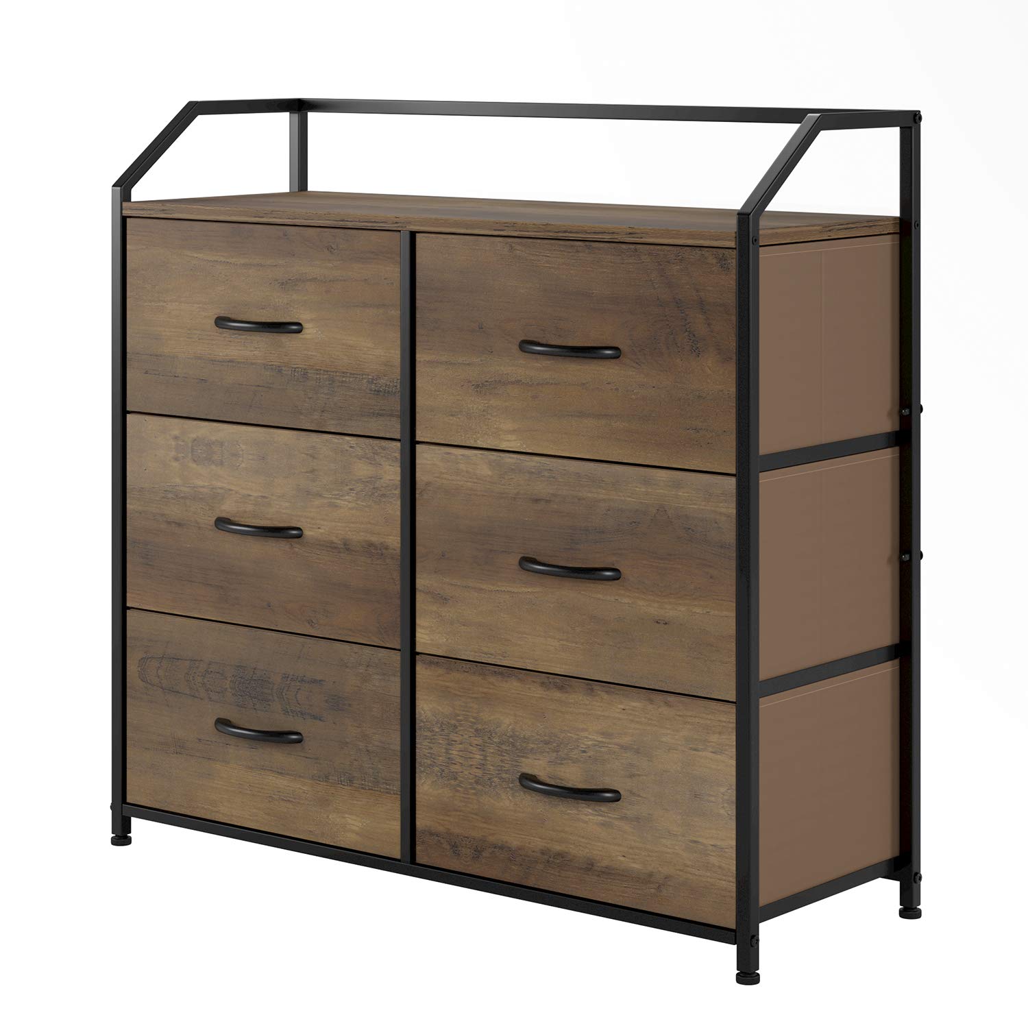 HOMECHO Fabric Dresser with 6 Drawers