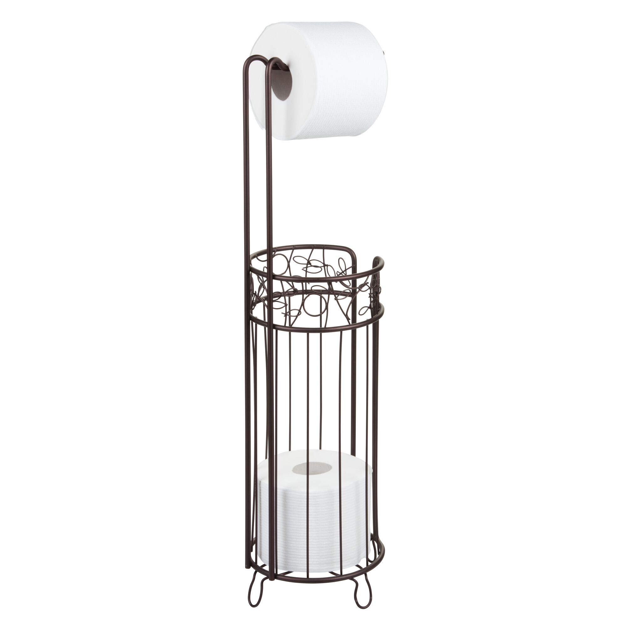 iDesign Twigz Steel Free-Standing Toilet Paper Storage Dispenser