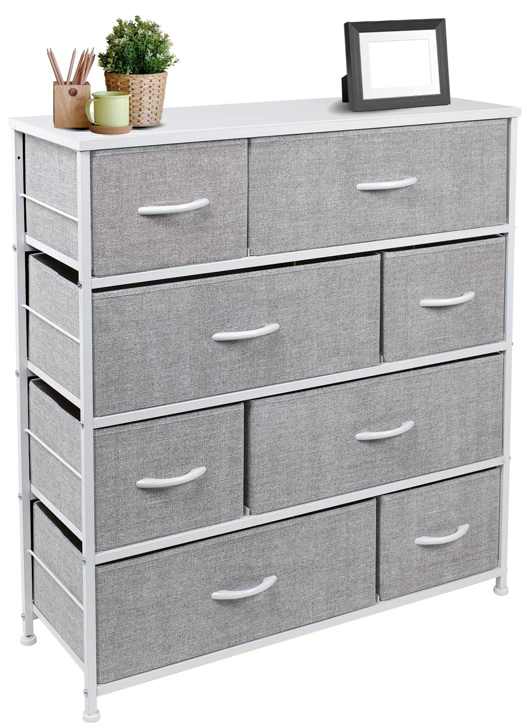 Sorbus Dresser with 8 Drawers - Furniture Storage