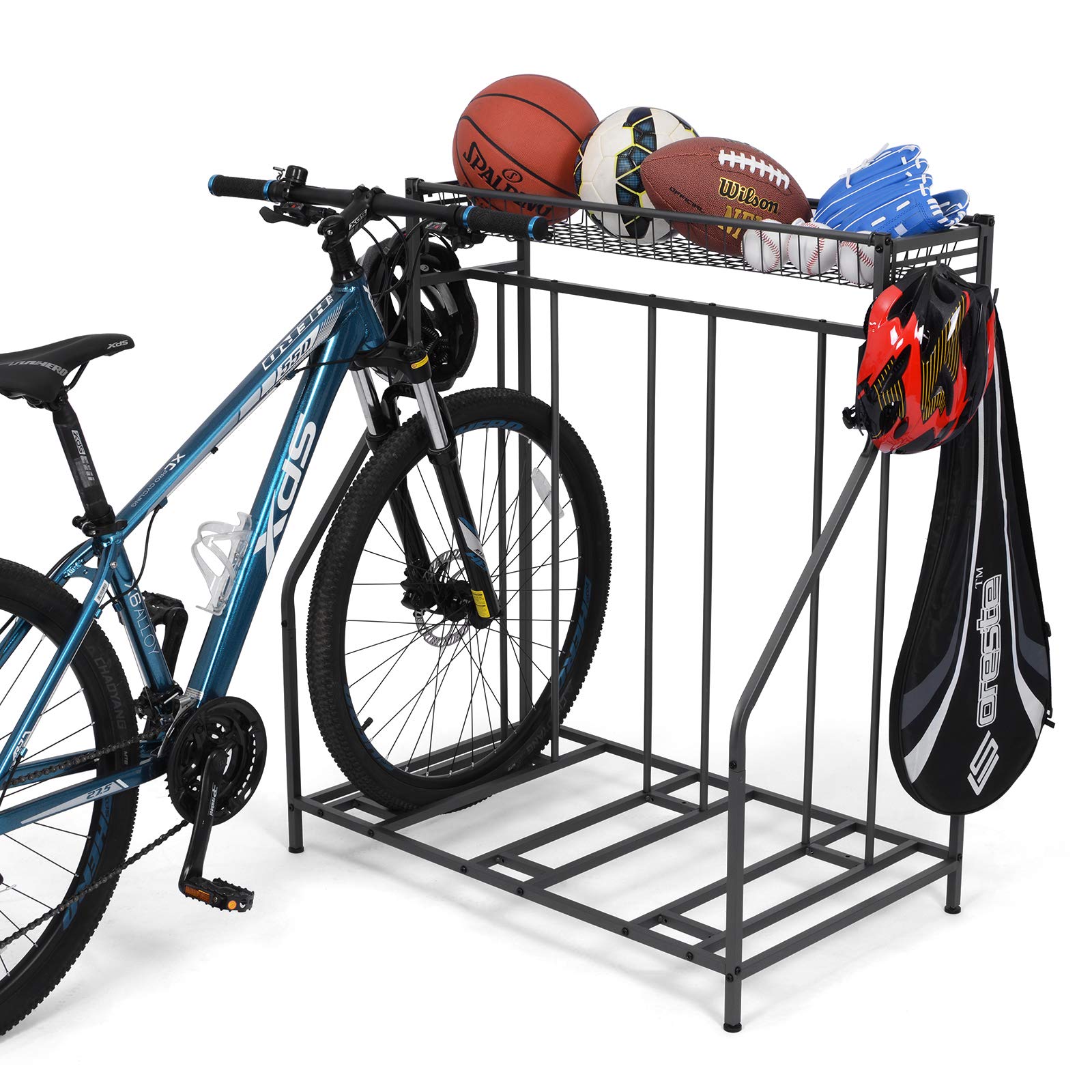 Bike Stand Rack, 3 Bicycle Floor Parking Stand