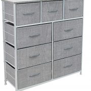Sorbus Dresser with 9 Drawers - Furniture Storage Chest Tower