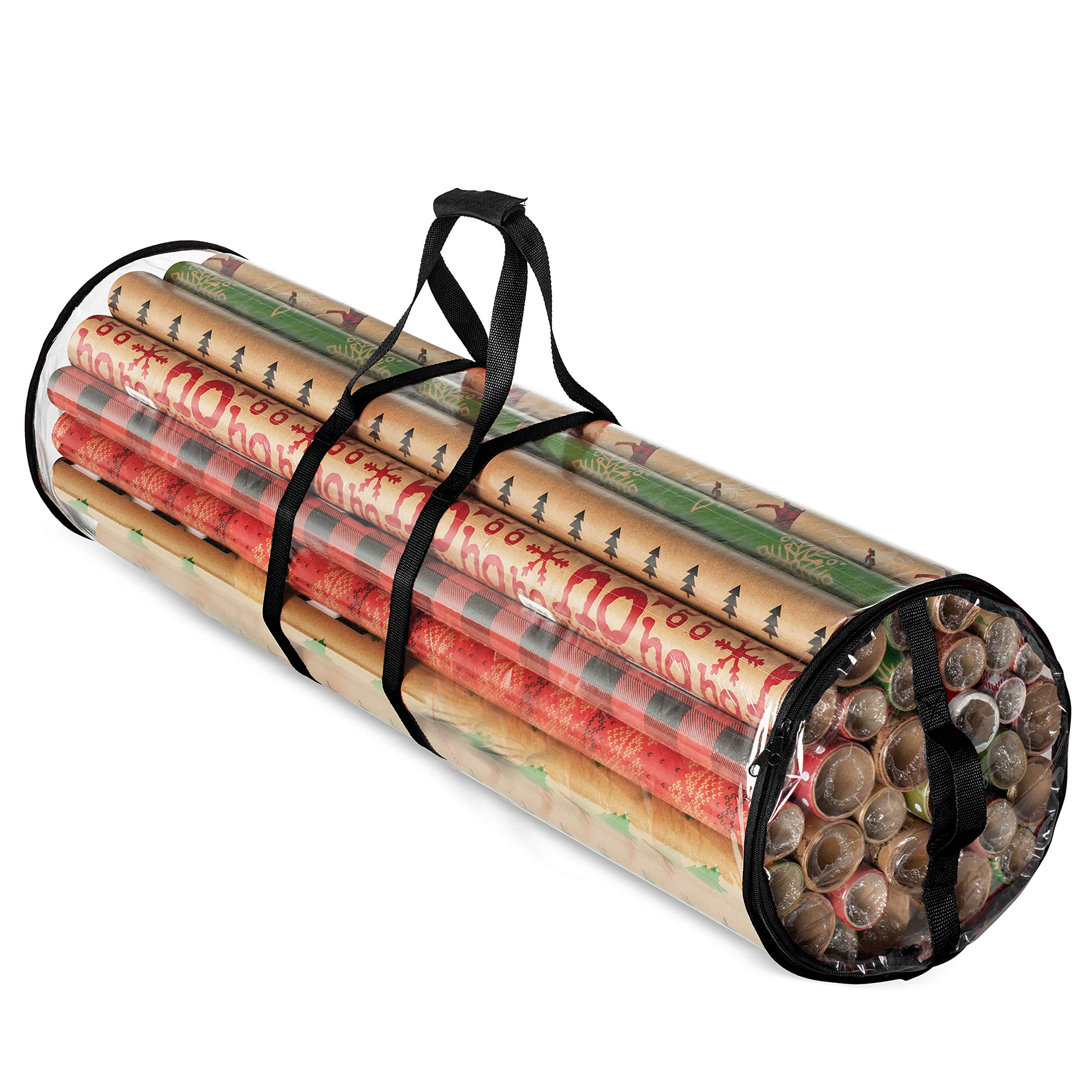 Christmas Wrapping Paper Storage Bag